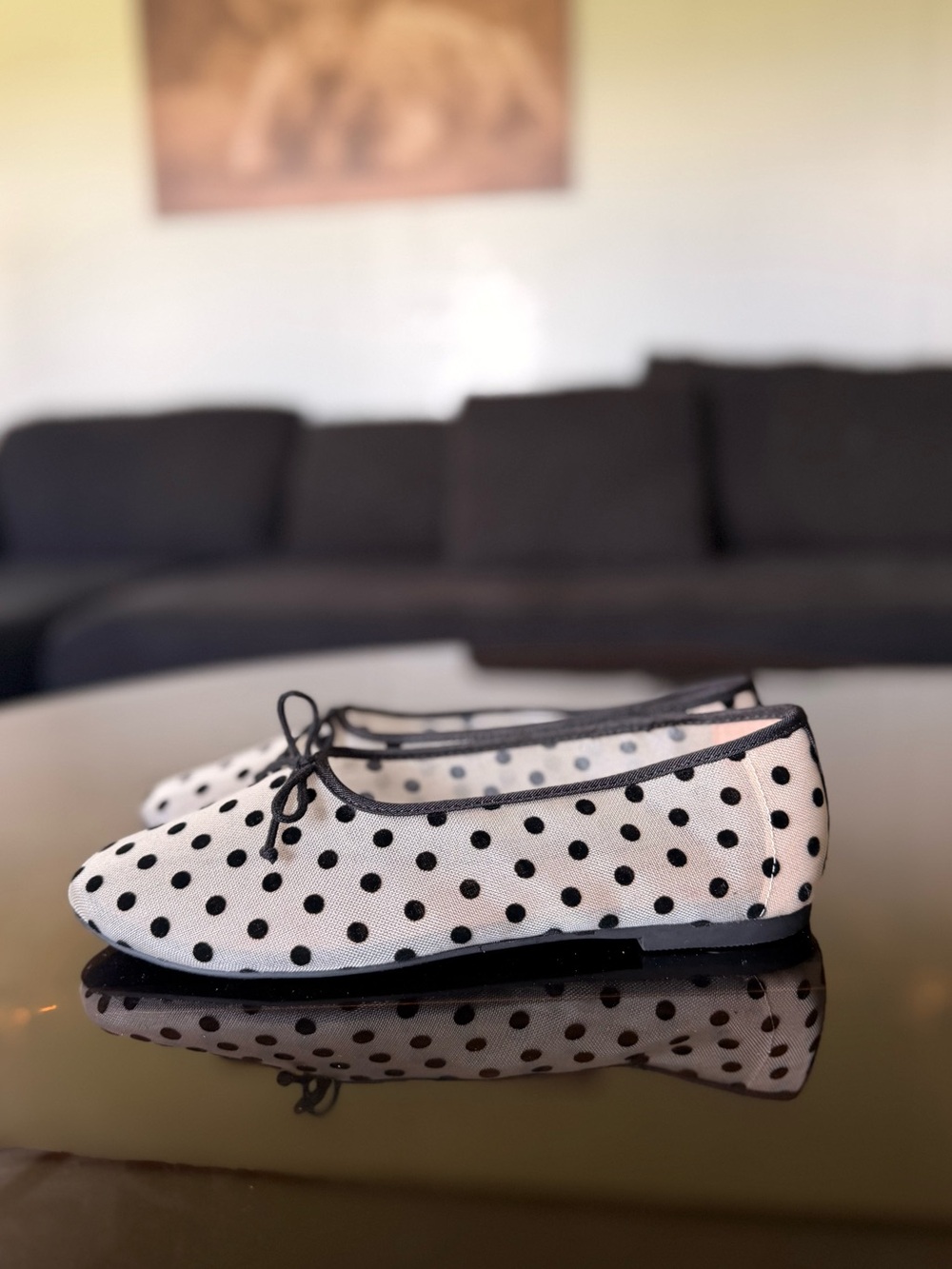polka dot ballet flats - Picture 12 of 12